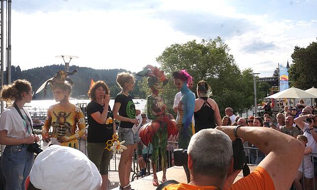 Bild 1: Bilder vom 7. Bodypainting Festival in Titisee
