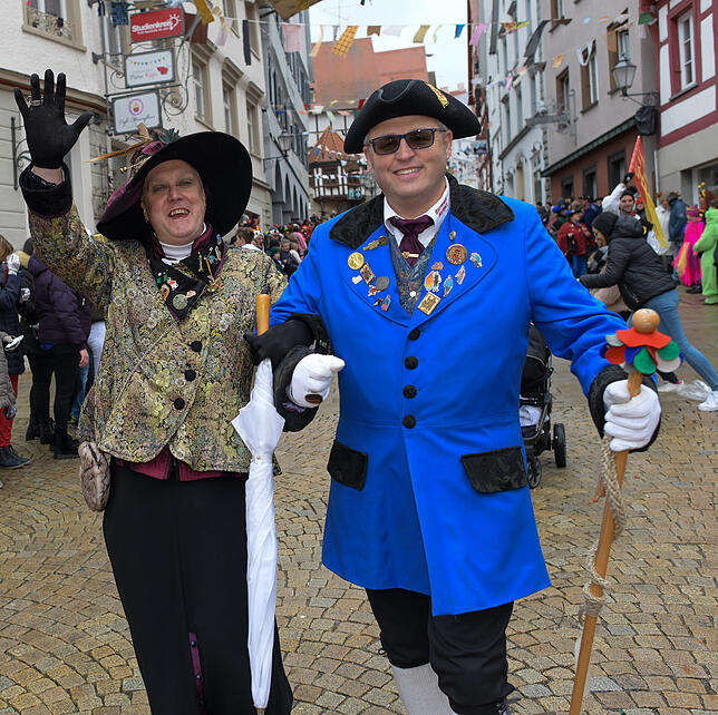 Bild 3: Tausende Hästräger und Musiker in Pfullendorf: Bilder vom Umzug (2)