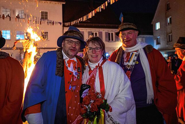 Bild 14: Die schönsten Bilder vom Narrenbaumfällen in Meßkirch