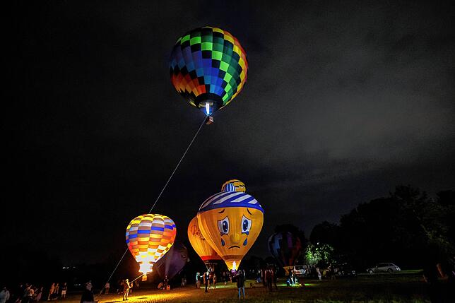 Bild 18: Modellballonglühen Brigachtal:  Die schönsten Bilder