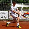 Kämpfer: Der Tiengener Oliver Mrose unterlag bei der 4:5-Niederlage seines Teams nach großem Kampf im Match-Tiebreak gegen Alejo Prado.