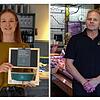 &bdquo;Zu viel Verpackungsmüll&ldquo;, dachte sich Sara Flaig (links) und bietet in ihrem Restaurant für das Essen zum Mitnehmen jetzt ...