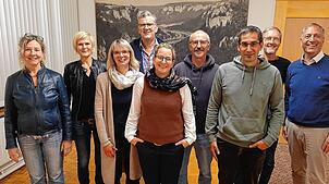 Der Vorstand des Kultur- und Fördervereins (von links): Annette von Bischopinck, Gabi Fischer, Diana Miko, Ludger Kruthoff, Andrea ...