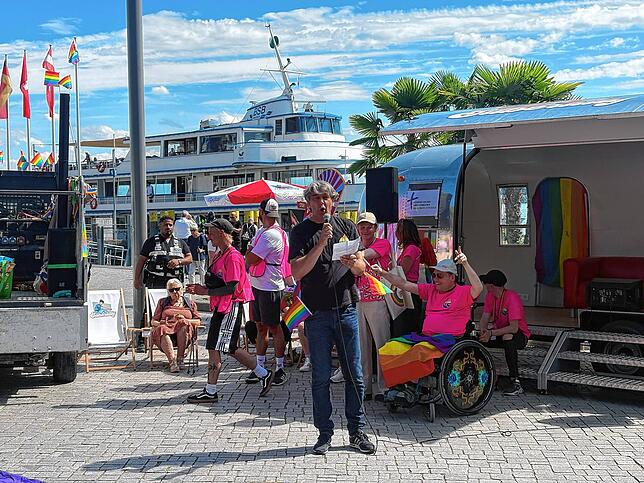 Bild 16: So bunt war der 3. Überlinger CSD