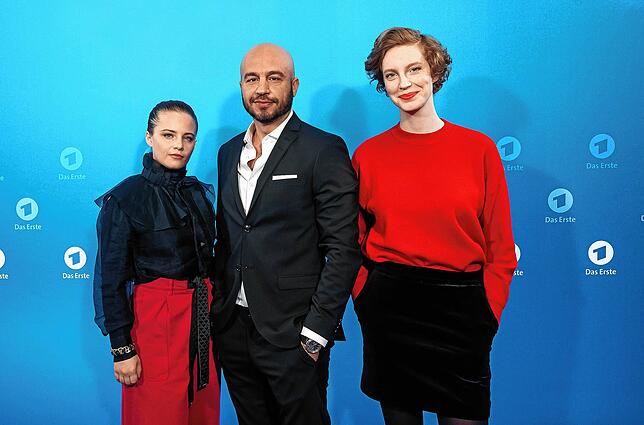 Das Bremer Tatort-Team (von links): Jasna Fritzi Bauer, Dar Salim und Luise Wolfram.