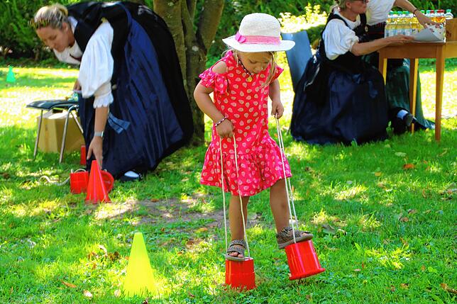 Bild 8: Chilbi 2025: So feiern die Kleinsten die Waldshuter Chilbi beim Kinderfest und Kinderumzug auf den Festplatz
