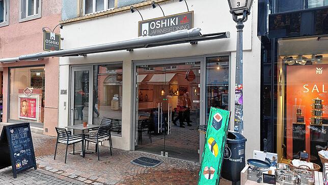 Das Oshiki in der Kanzleistraße im Herzen der Altstadt: beste Lage, sehr gute Sushi.
