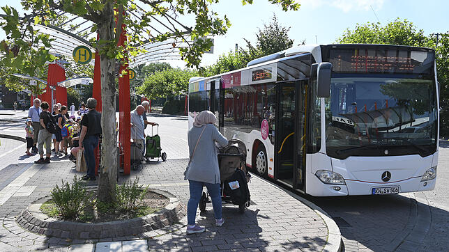 Die Radolfzeller Stadtbusse (hier am Busbahnhof) verzeichnen seit der Einführung des Ein-Euro-Tickets eine verstärkte Nachfrage. ...