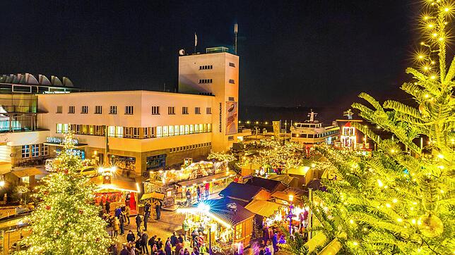 Nach zweijähriger Corona-Pause findet die Bodensee-Weihnacht in diesem Jahr wieder statt. Das Bild zeigt den Weihnachtsmarkt im Jahr 2019.