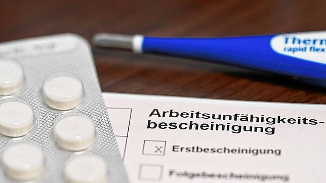 Auch 2023 haben sich laut den Zahlen von Krankenkassen wieder viele Arbeitnehmer im Südwesten krank gemeldet.