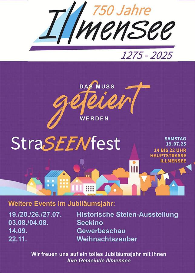 Bild 3: 750 Jahre Illmensee  : Gewerbeschau, Seekino und Kirchenausstellung