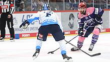 Der Kapitän fehlt den Wild Wings beim Gastspiel in München: Thomas Larkin (rechts) fällt angeschlagen aus.