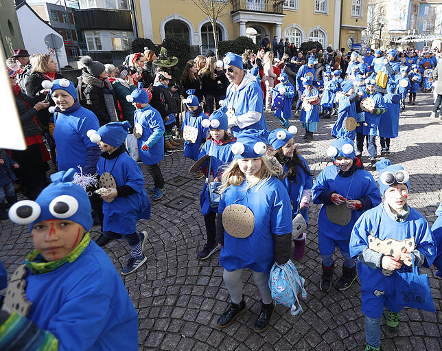 Bild 13: Bilder vom Kinderumzug in der Donaueschinger Innenstadt