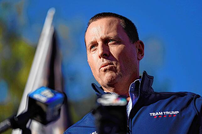 Richard Grenell, einer der letzten Getreuen Trumps, spricht in Las Vegas, Nevada.