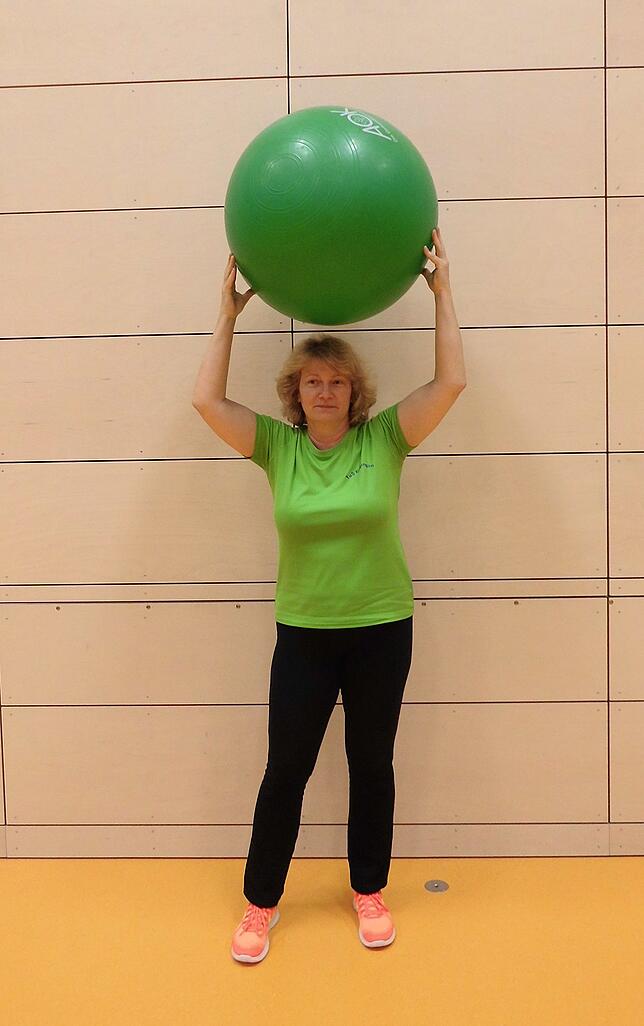 Monika Pittelkow fungiert in ihrer Damengymnastikgruppe als Kassiererin.