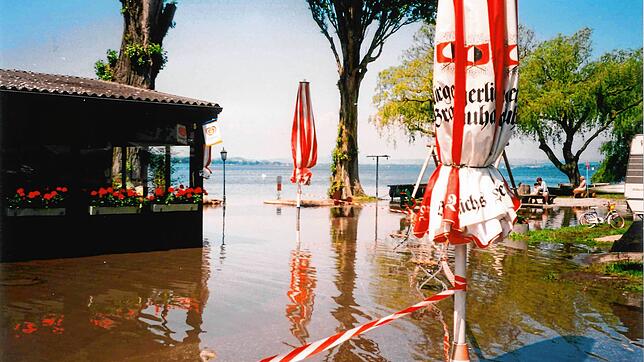 Ein Leser hat dieses Bild am Sandseele der Reichenau 1999 aufgenommen und uns zur Verfügung gestellt.