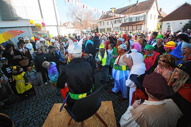 Bild 13: Bilder vom Rathaussturm in Frickingen