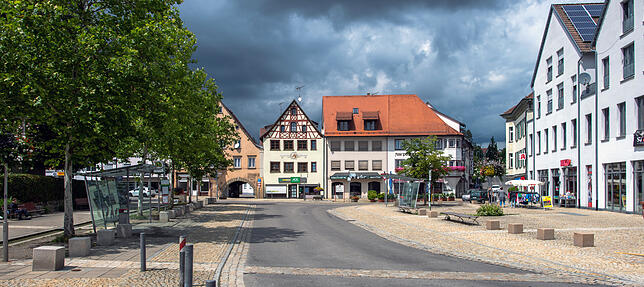 Der Adlerplatz heute.