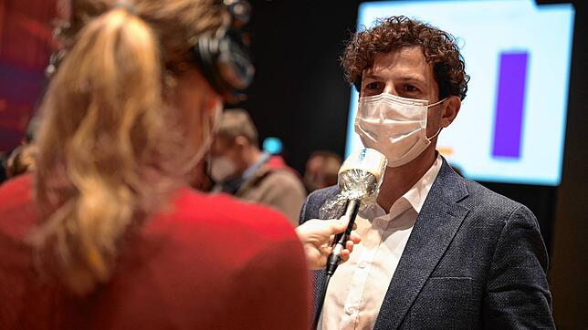 Luigi Pantinsano, hier nach der Ergebnisverkündung der Neuwahl im Konstanzer Bodenseeforum.