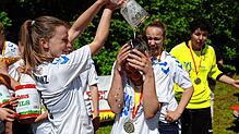 Bild : Die besten Bilder vom Bezirkspokalfinale der Frauen zwischen der SG Höri und Konstanz-Wollmatingen