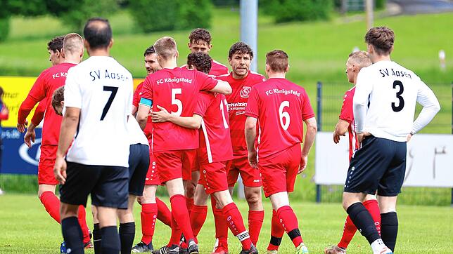 Vier Mal durften die Spieler des FC Königsfeld am vergangenen Wochenende jubeln. Ein Treffer hat es in unsere Top-Auswahl geschafft.