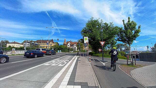 Am Sternenplatz in Konstanz wird es vor allem für Radfahrer oft brenzlig.