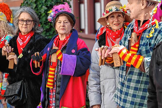 Bild 1: Fastnachtsumzug Radolfzell 2025: Alle Bilder vom farbenfrohen Spektakel