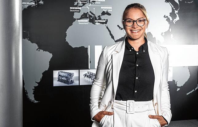 Gina Weber ist Gesellschafterin und Verantwortliche für Kommunikation von Familie und Unternehmen bei der Albert Weber GmbH.