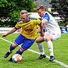 Kai Huber (am Ball, hier im Spiel gegen Radolfzell aus der vergangenen Saison) erzielt das Tor des Monats August.