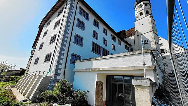 Das Augustiner Chorherrenstift: Der Architekt stellte dem Gemeinderat von Öhningen jüngst die Kostenschätzung für den Innenausbau, für ...