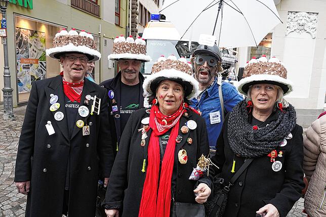 Bild 33: Bilder vom Historischen Umzug am Fasnetmontag in Villingen &ndash; Teil 2