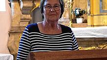 Christine Marx, Vorsitzende des Fördervereins, berichtet von der Entstehung der Nachbarschaftshilfe und erhält selbst viel Lob für ihre ...