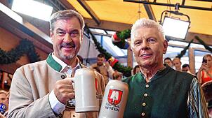 Bild : „O‘zapft is“ – 190. Münchner Oktoberfest gestartet