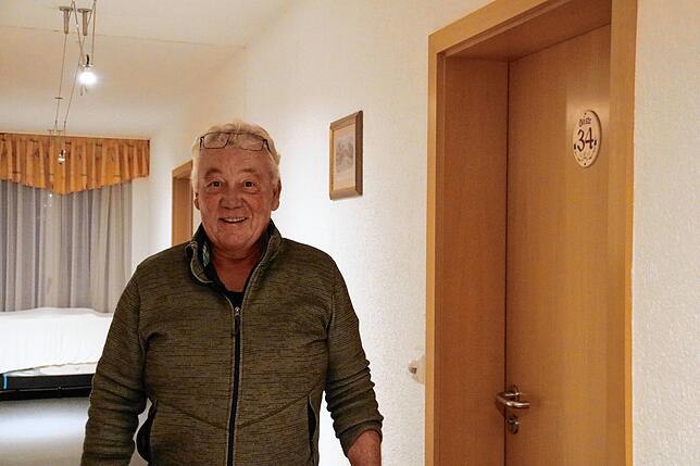 Joachim Kenzler, dem die Seerose in Radolfzell gehört
