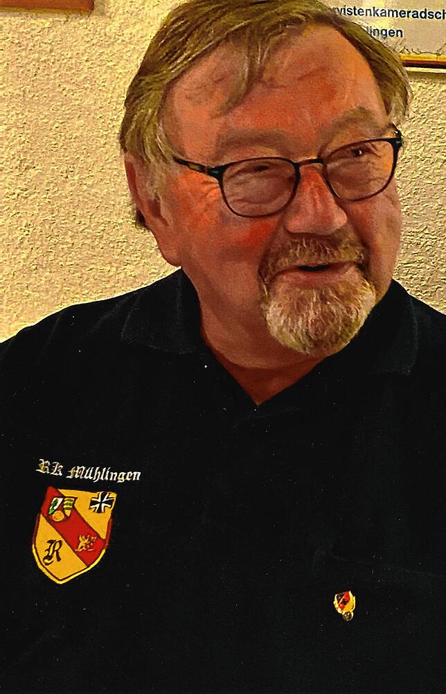 Karl Schmid wurde für 50 Jahre treue Mitgliedschaft im Verband der Reservisten der Deutschen Bundeswehr e.V. geehrt.
