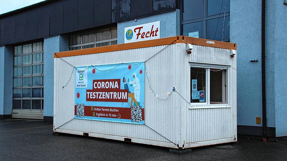 Das Corona Testzentrum in der Industriestraße 4 in Meßkirch nutzen regelmäßig auch viele Busfahrer.