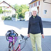 Irmgard Horn fährt an warmen Tagen immer mit dem Rad. Dabei nerven sie vor allem andere Radler, die zu eng oder ohne Ankündigung ...