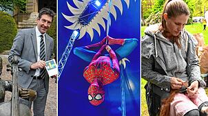 Donaueschingens Oberbürgermeiter Erik Pauly freut sich auf die Kunstausstellung „Regionale“, Spiderman steht Kopf und Sabrina Jung ...