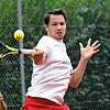 Starkes Spiel: Raphael Lustenberger vom TC Rot-Weiß Tiengen gewann mit 6:2 und 6:2 gegen Martin Poplawski vom der TSG Grenzach-Wyhlen.