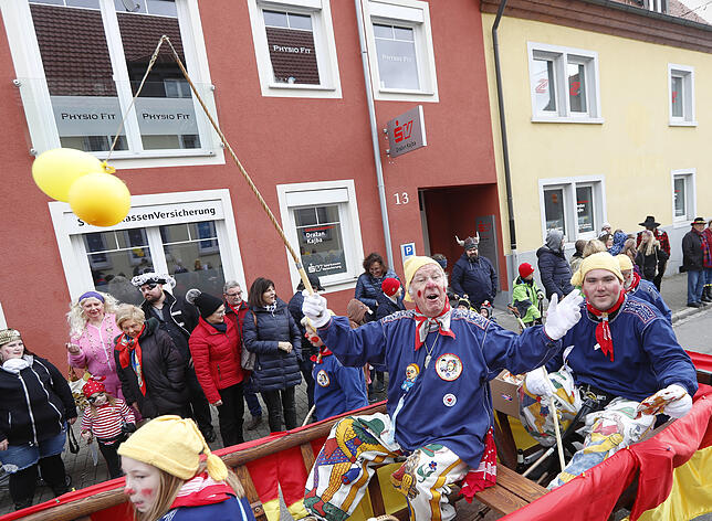 Bild 14: Bilder vom Fasnachtssonntag in Donaueschingen (Teil 1)