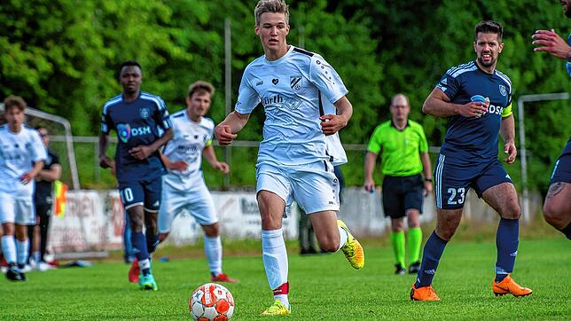 Punkt gerettet: Lukas Manz – hier ein Archivbild – traf für die Spvgg. Wutöschingen spät zum 3:3-Endstand im Wutachtal-Derby gegen ...
