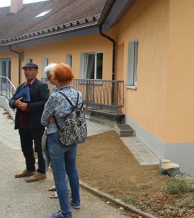 Vorstandsmitglied Klaus Hilsenbeck erläuterte die Anforderungen an die Gebäude.
