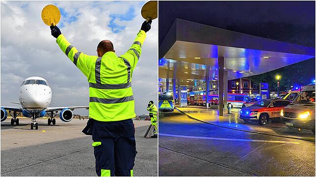 Bild : Flughafen Friedrichshafen kämpft ums Überleben und Großeinsatz in Singen: Die Themen der Woche