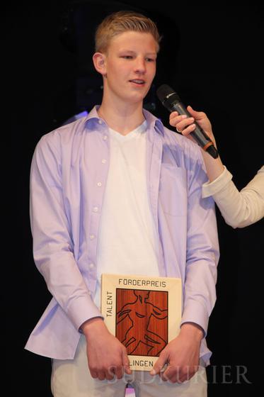 Im Vorjahr erhielt Fabian Gläser bereits den Talent-Förderpreis.