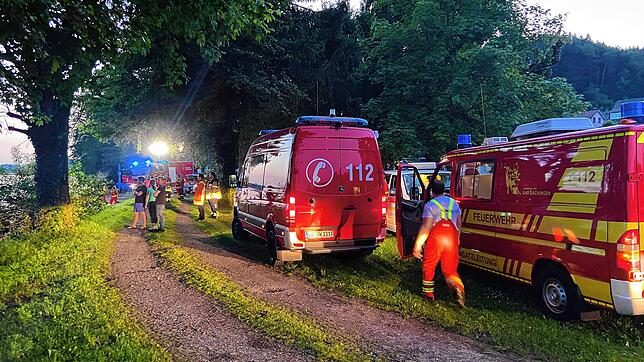 Das Einsatzzentrum auf dem Gelände des WSV Schwörstadt.