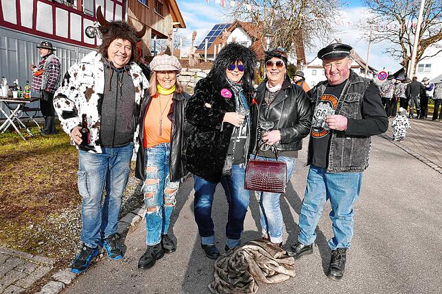 Bild 18: In Wittenhofen, Roggenbeuren und Limpach wird der Narrenbaum aufgestellt – Teil 1!