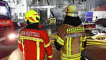 Bild : Großeinsatz beim Brand in Dettighofen – das sind Bilder