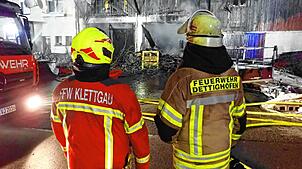 Bild : Großeinsatz beim Brand in Dettighofen – das sind Bilder