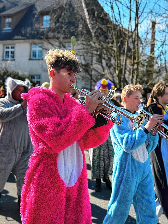 Bild 4: Fasnacht 2025: Alle Bilder vom Gemeinschaftsumzug in Mühlhofen