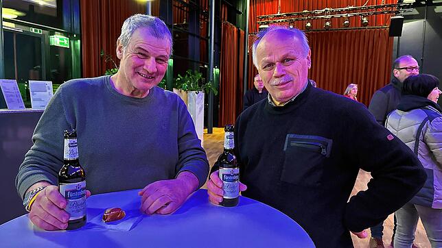 Albert Gliese (62 Jahre) und Elmar Gehringer (76) (von links)
